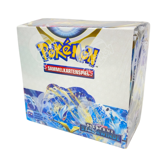 Pokémon Silberne Sturmwinde Display DE